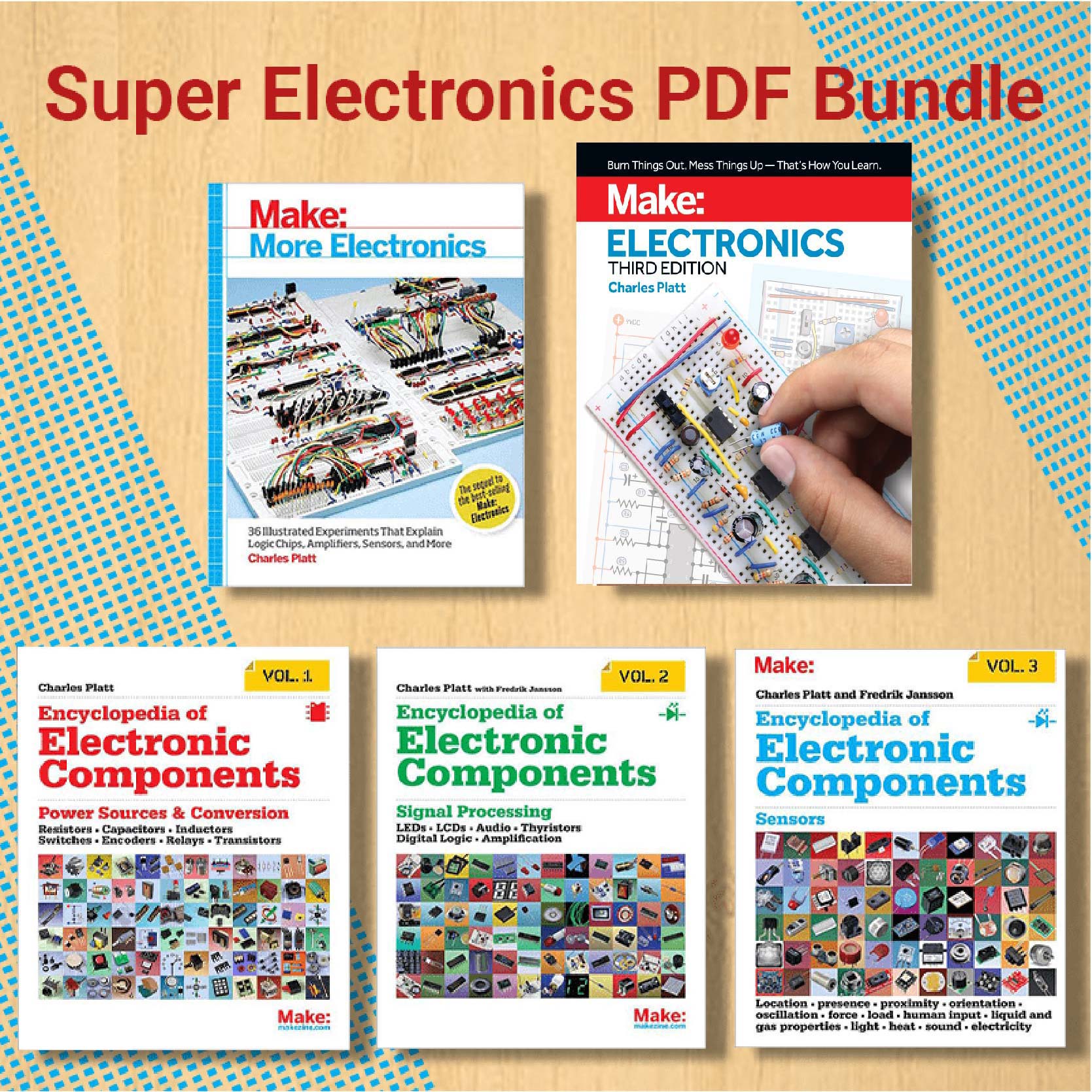 Make: Electronics Super Bundle - PDF