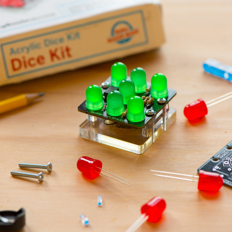 LED Dice Single Die Kit - Red