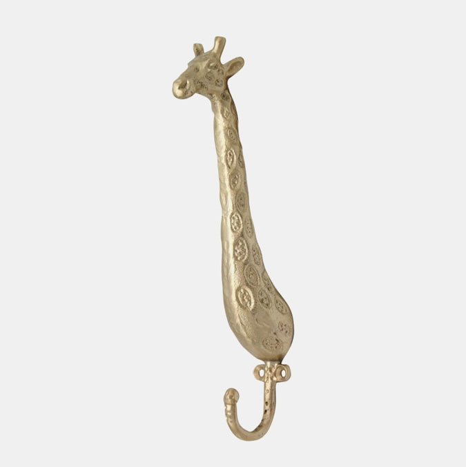  STOBAZA Coat Hooks Elephant Decor Elephant Head Giraffe Head  Wall Hooks Golden Animal Shaped Hangers Resin Animal Head Figurine  Decorative Wall Hanging Hook for Coat Hat Robe Key A : Home