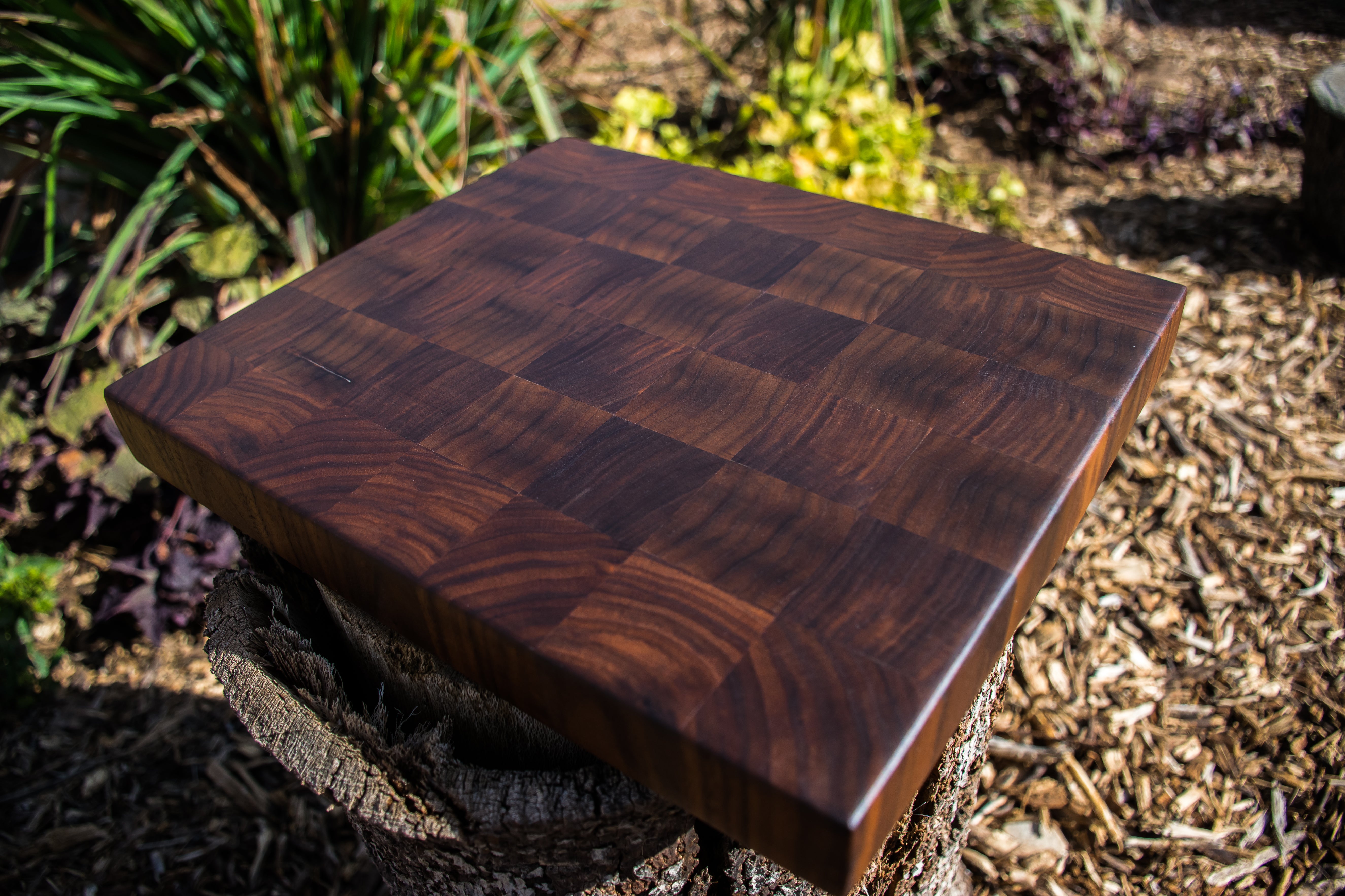 Unique End-Grain Charcuterie Board