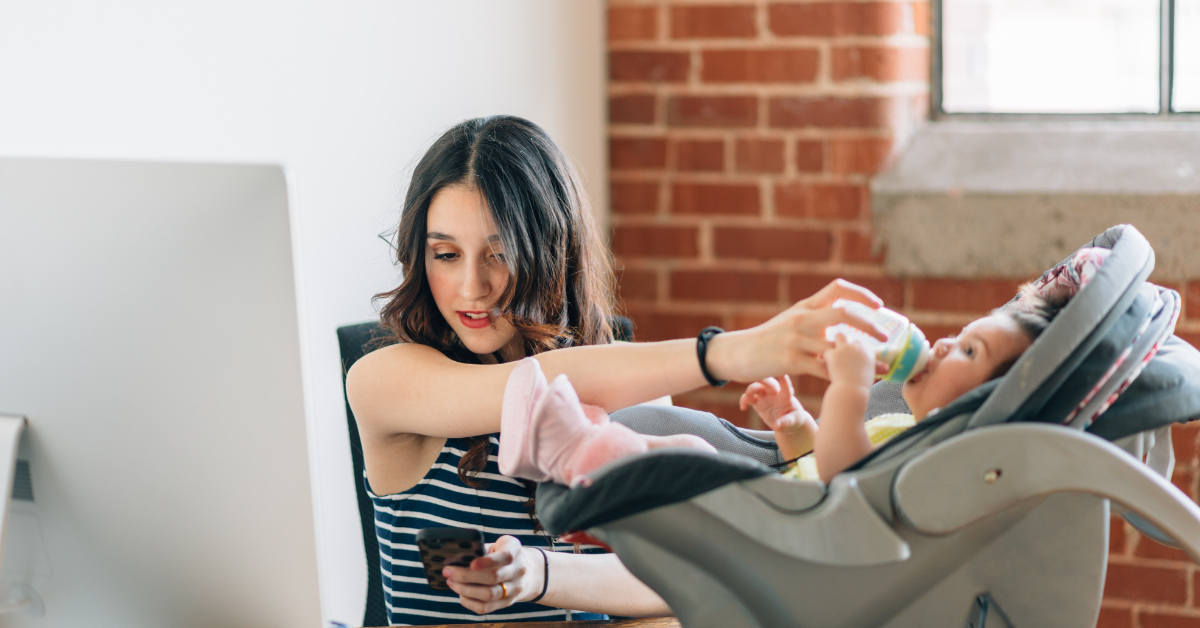 Work Life Balance Feeding Newborn