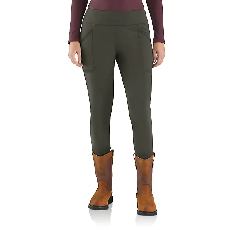 Carhartt Women's Force Fitted Lightweight Crop Leggings