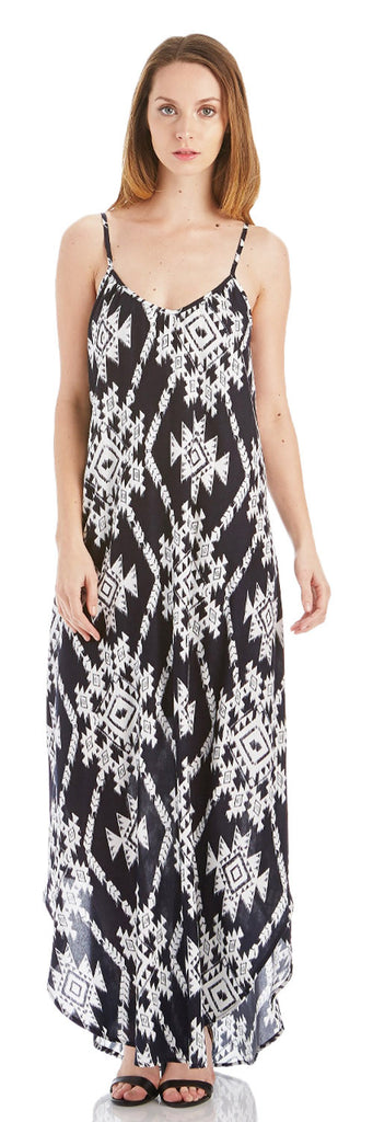 PRINT MAXI DRESS – fraiche by J