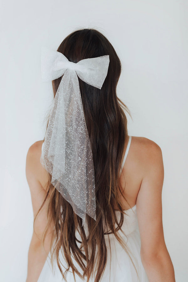 Pearl Bow Bridal Veil – GetAVeil