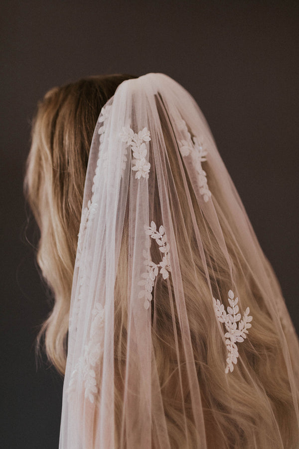 Tuscany Veil (chapel length) – The Dress Bride