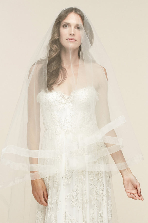 Champagne Dreams Veil — Wearable Art for the Nontraditional Bride