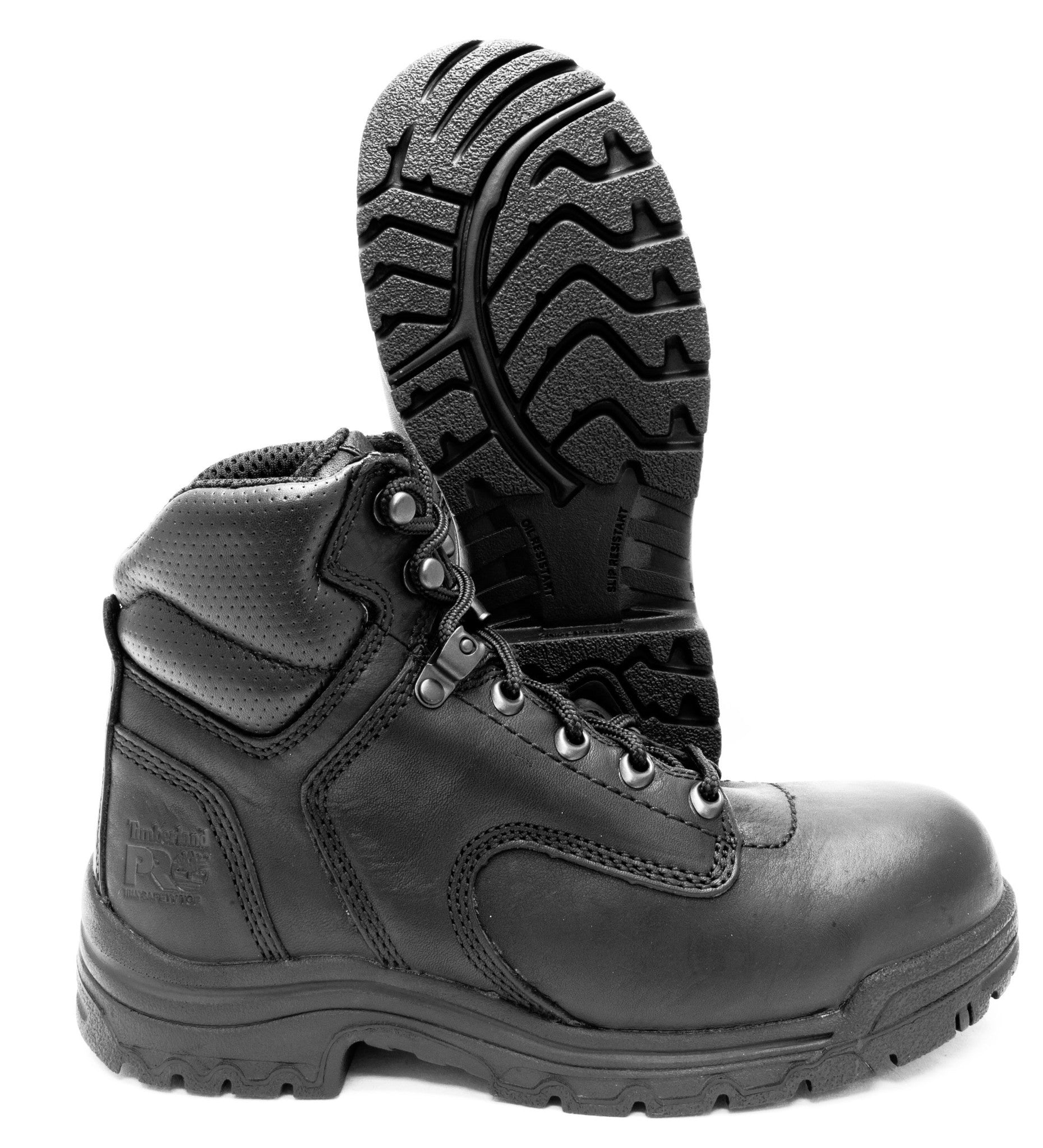 Timberland PRO Titan 6" Women's Black Alloy Toe Slip & Oil Resistant Work Boot 72399