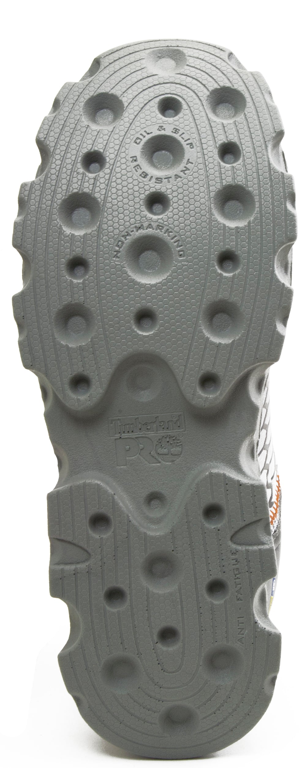 Timberland PRO Womens Powertrain Grey Alloy Safety Toe Slip Resistant Work Shoe TB0A1GVR065