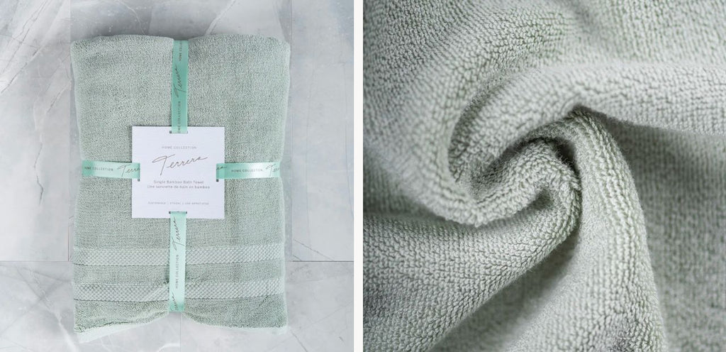 Sustainable bamboo towels
