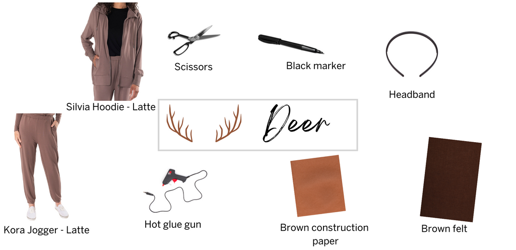 DIY Deer halloween costume