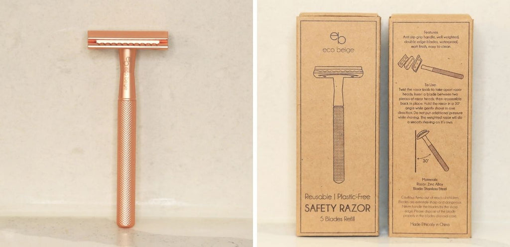 Eco-friendly razor. Safety razor