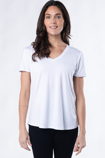 Ap'pulse Women's Cap Sleeve Tshirt