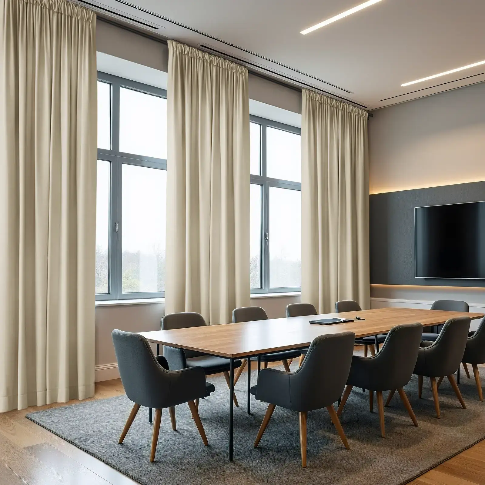 Thumbnail of REGAL Fireproof Flame Retardant Curtain Soft Top