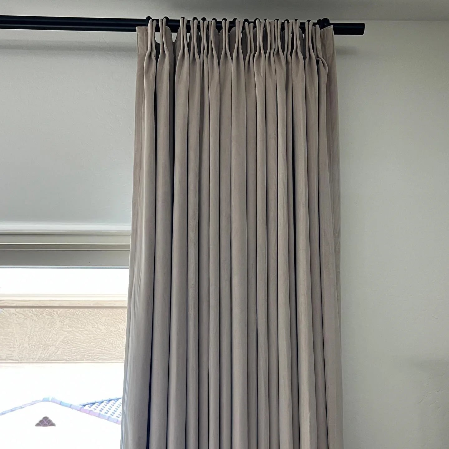 Velvet Pleated Birkin Curtain