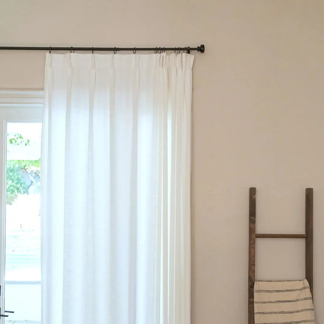Pleated Kyla Linen Drapery