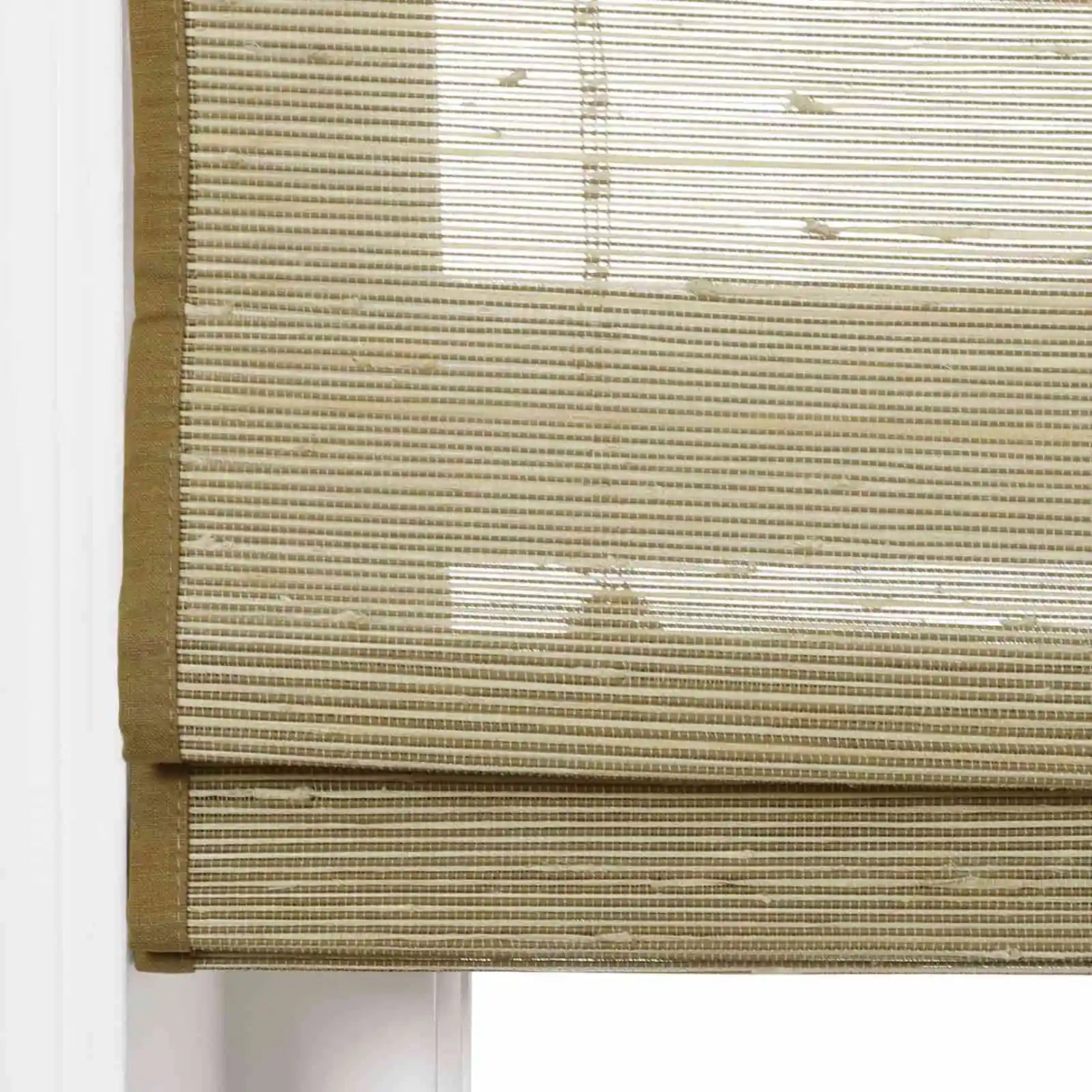 Series P Motorized Bamboo Woven Window Shades by Rae