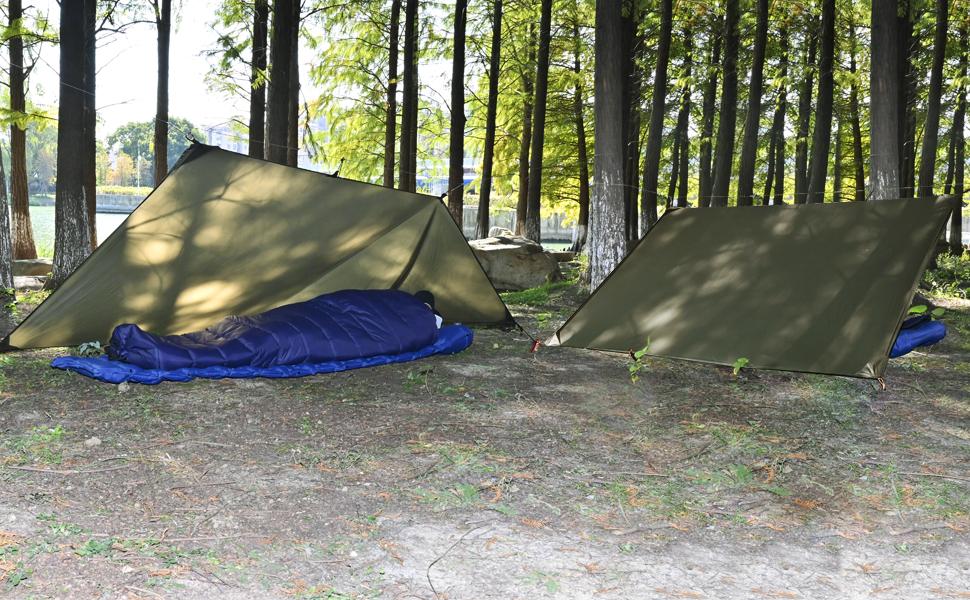 Onewind Outdoors Survival leichter Schutz für Camping, Outdoor, Rucksackreisen