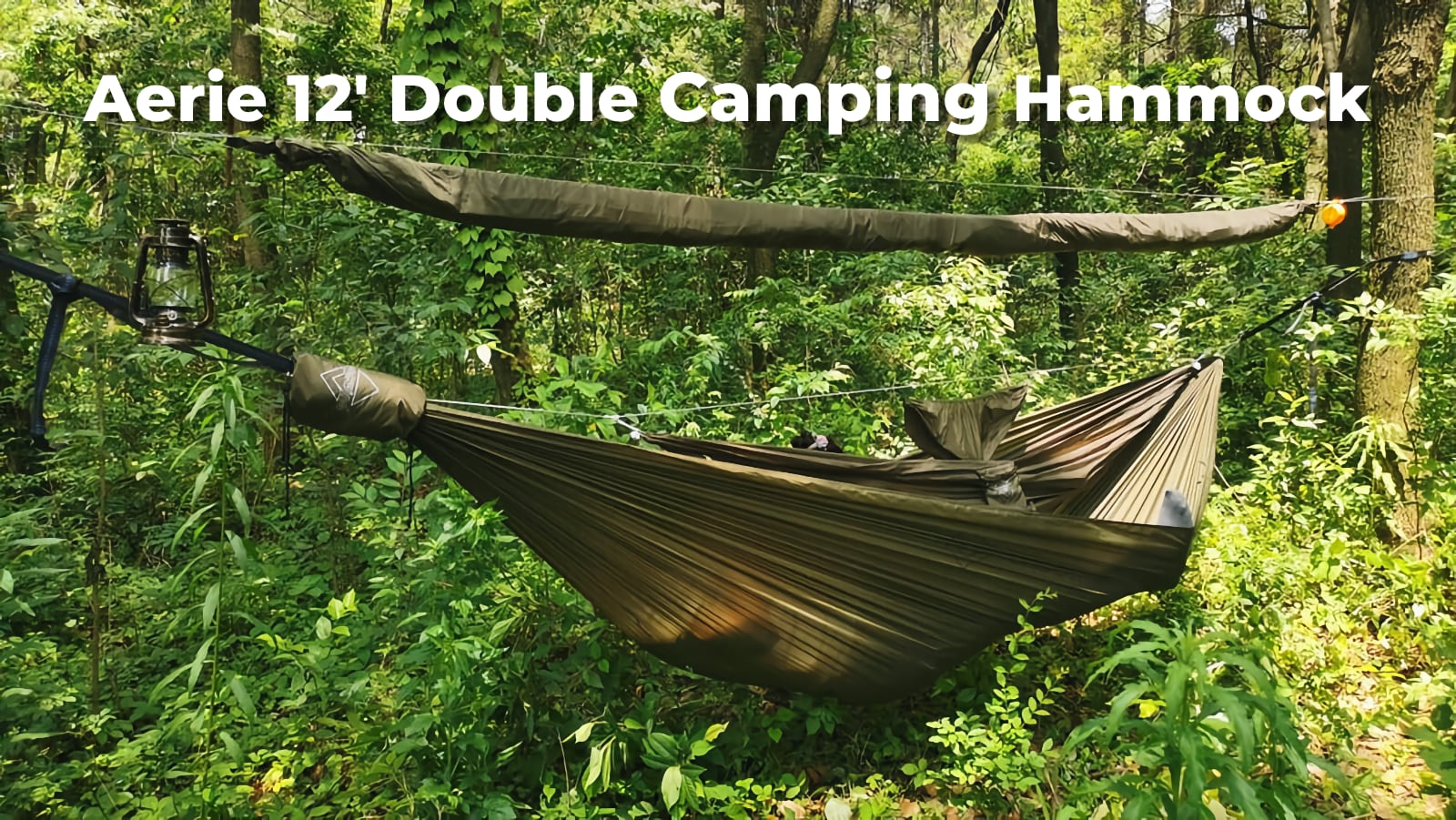 12ft wide large 2 person Double Camping Hammock | Onewind outdoors