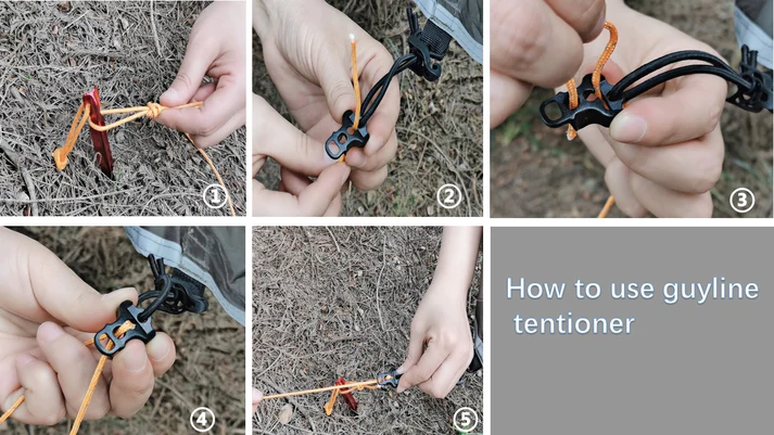 How to Use a Tarp Line Lock | onewind outdoors | camping