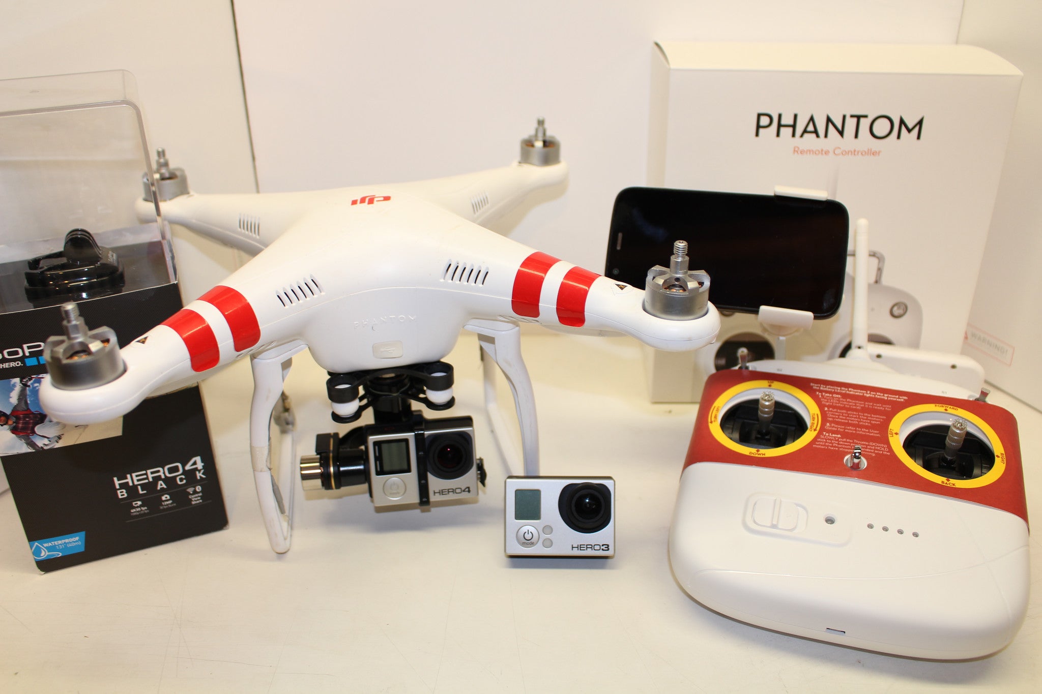 dji phantom 2 gopro gimbal