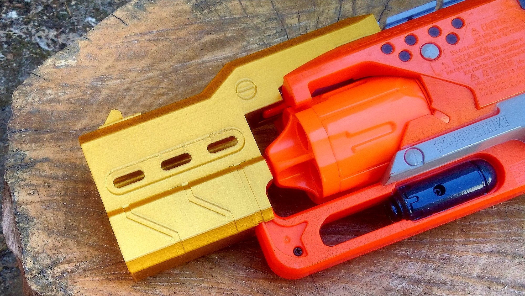 nerf zombie strike hammershot mod