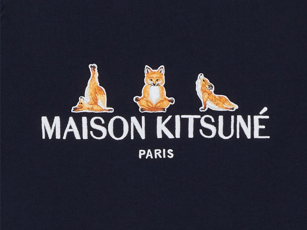 Manifesto Maison Kitsune 3 Yoga Fox Logo