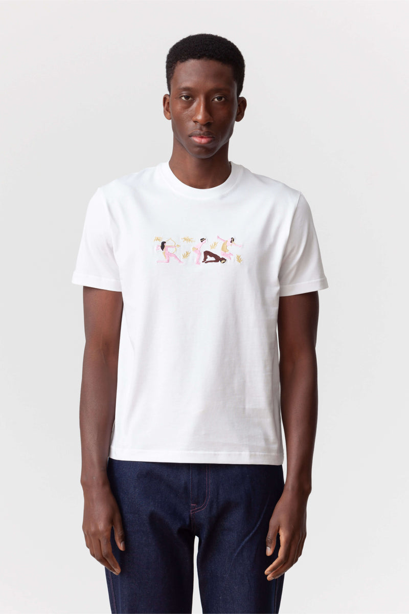 White Les Douze Travlo D Hercule Tshirt Manifesto