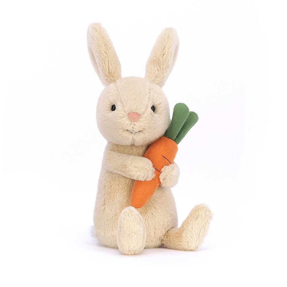 Bonnie Bunny with carrot small plush toy for kids jellycat