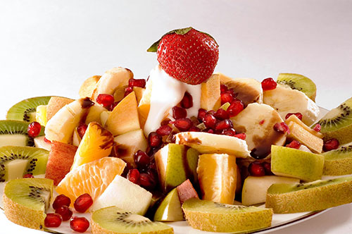 ensalada de frutas para bajar de peso