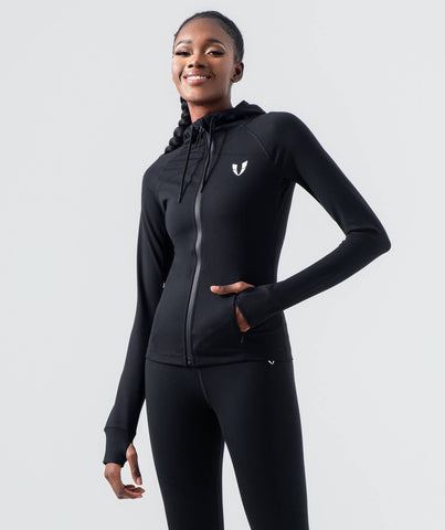 <span style="color: rgb(0, 0, 0);">Speed Zip Up Hoodie - Black</span>