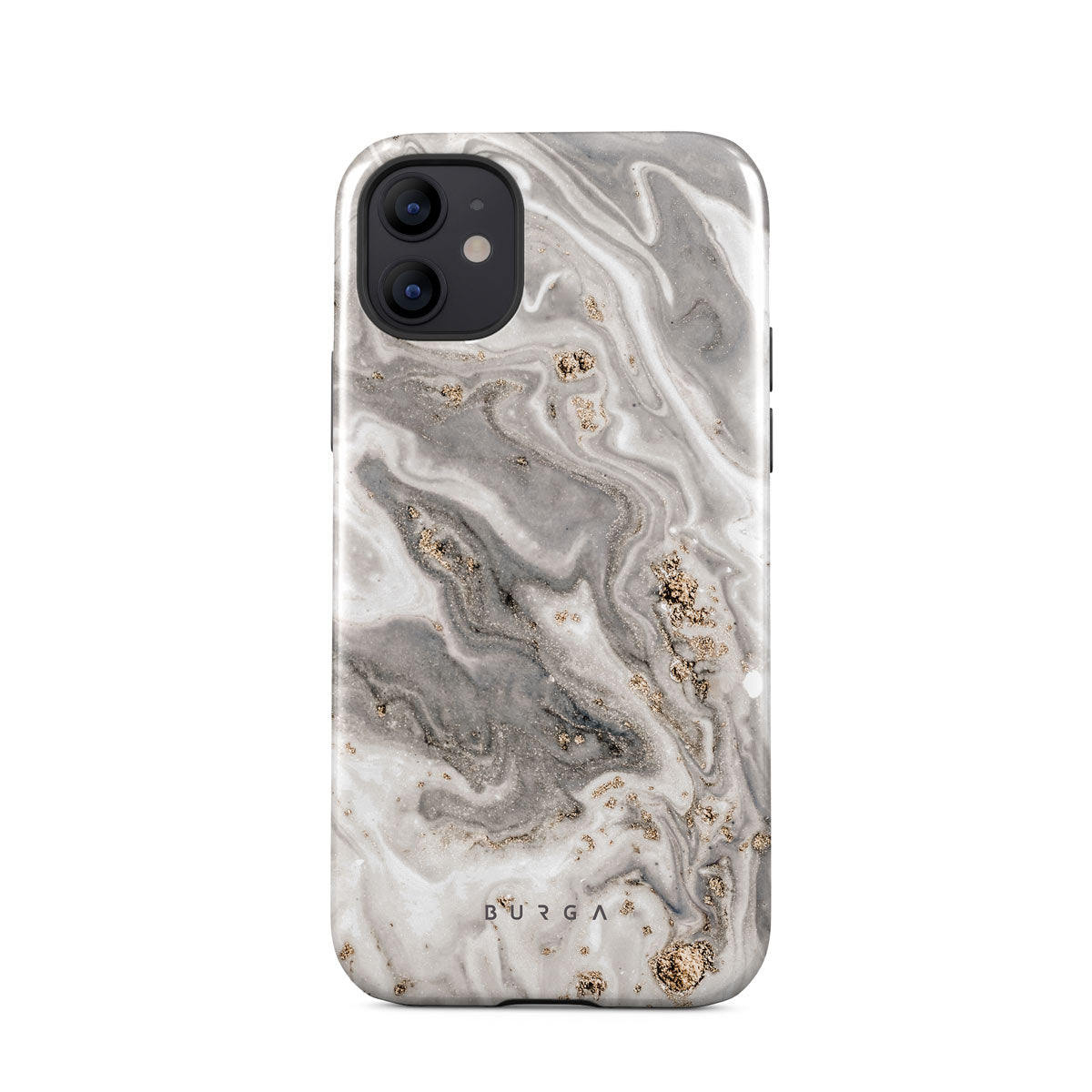Photos - Case BURGA Snowstorm - Grey Marble iPhone 12 , Tough  / N/A HO03IP12TH-m (MagSafe)
