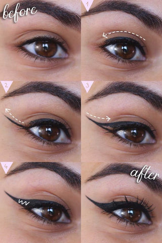 perfect winged eyeliner for beginners