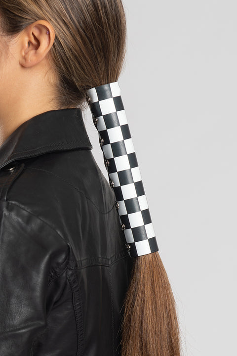 Download Neoprene Checkered Race Flag Hair Glove®