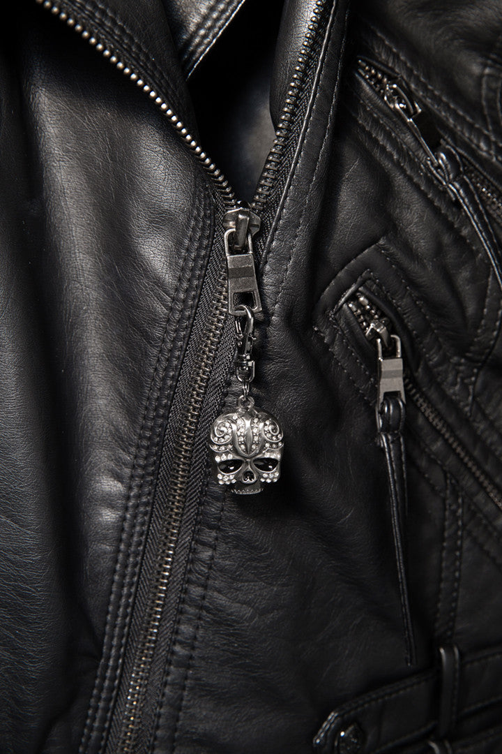 Tribal Skull Stone Zipper Pull – Hair Glove