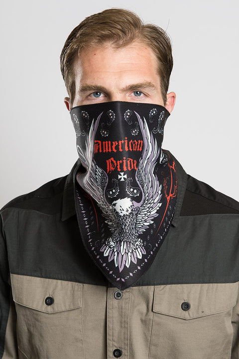 Download American Pride Triangle Mask - Hair Glove