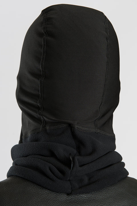 Plain Black w/Neck Fleece (Polar Weight) Balaclavas – Hair Glove