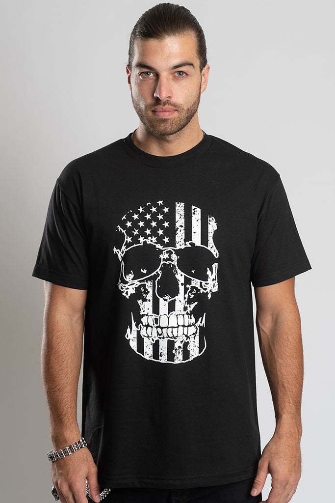 American Skull T-Shirt – Hair Glove