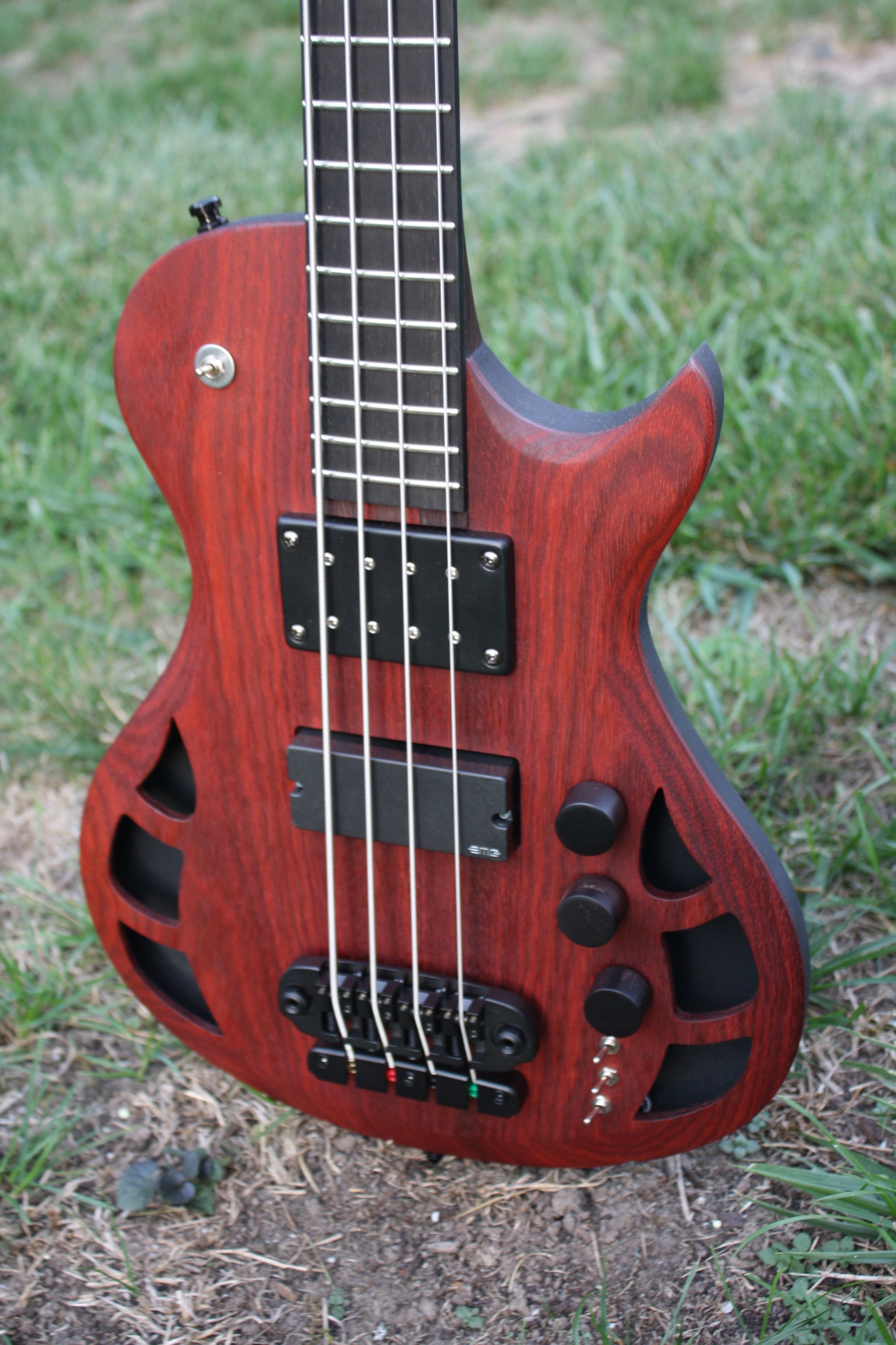 bloodwood guitar neck