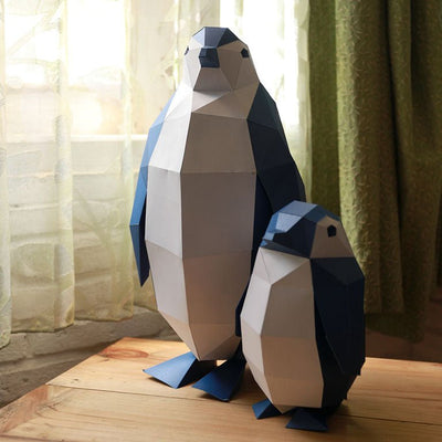 Penguin Paper Craft Model - 3d Penguin Art - PAPERCRAFT WORLD