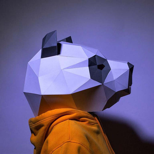 Papercraft World | Cat Paper Mask | Papercraft Cat Art