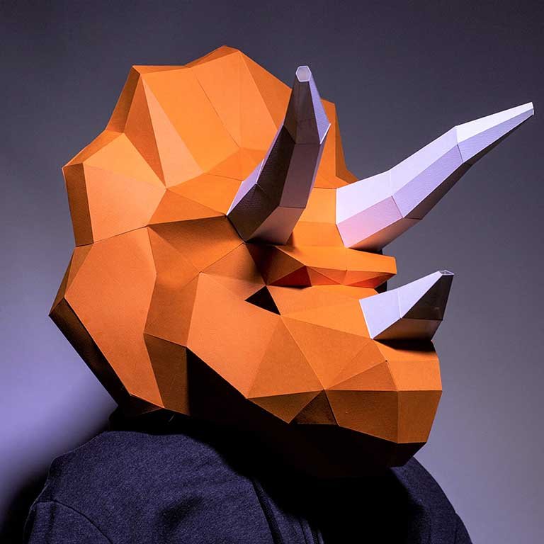 Triceratops Mask product