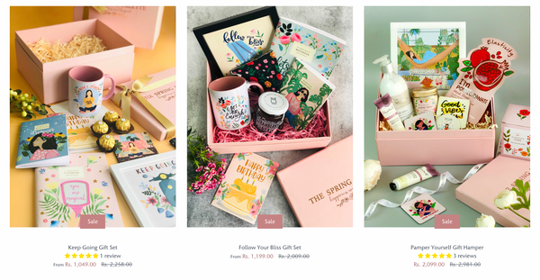 Gift Hampers by The Spring Palette