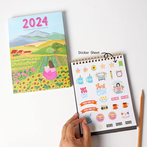 My Pretties 2023 2024 Calendar Stickers Planner Stickers - Temu