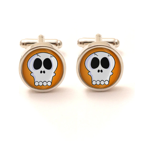 Skeleton Seal Cufflinks