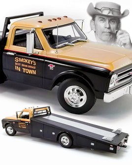 1967 Chevrolet C30 Ramp Truck Goodyear Tires Blue and White Limited  Edition to 460 pieces Worldwide 1/18 Diecast Model Car by ACME