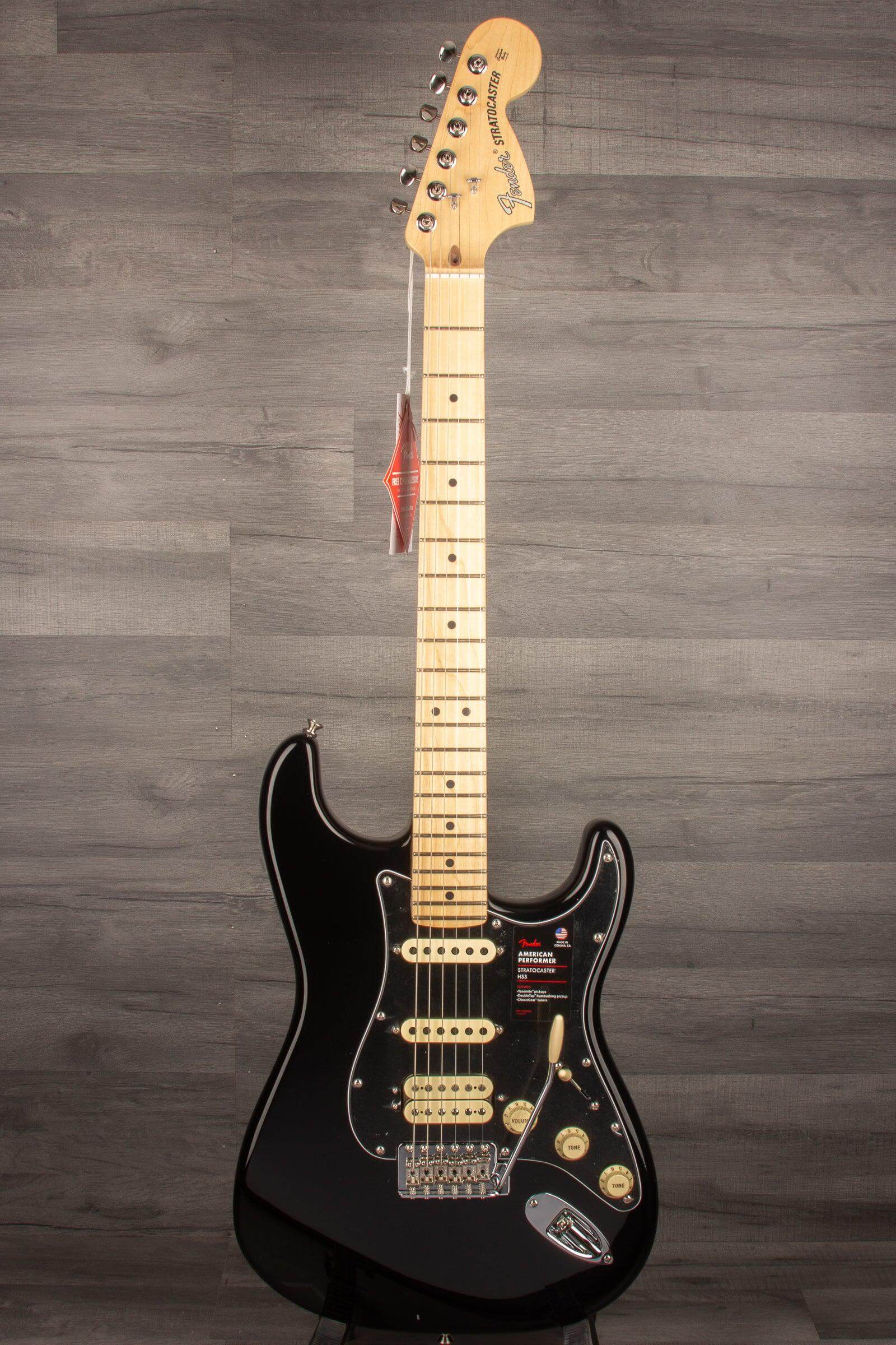 fender american performer hss black