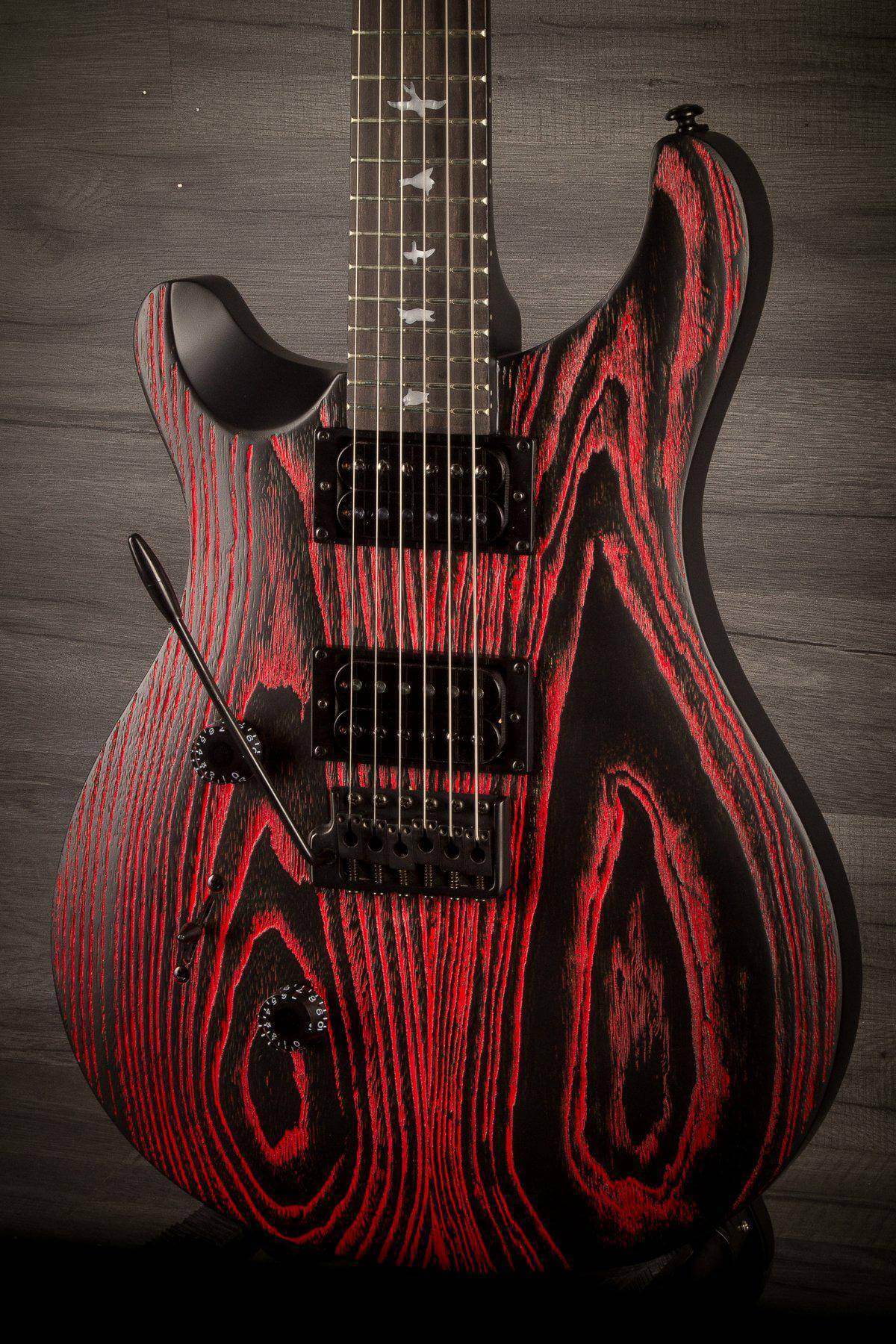 prs sandblasted red