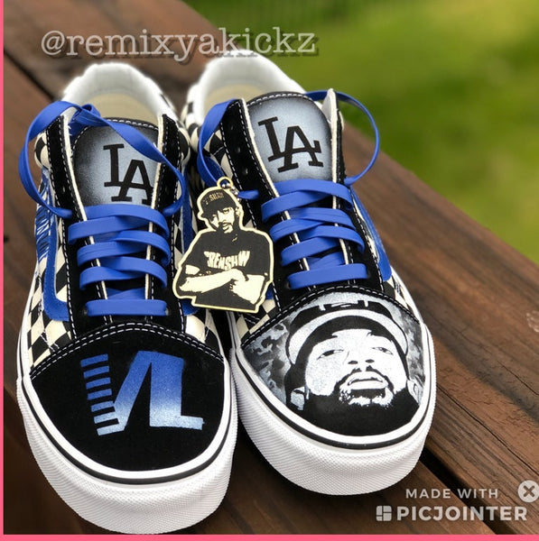 Nipsey Hussle Custom Vans (Hangtag not 