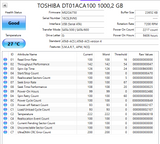 DT01ACA100 Toshiba Desktop 1TB 7200RPM SATA 6Gbps 32MB Cache 3.5"