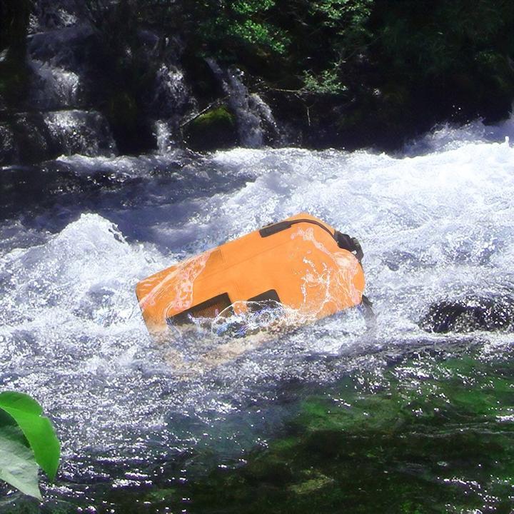 Dry Gear Waterproof Outdoor Travel Bag 10L Day Pak - Army or Orange
